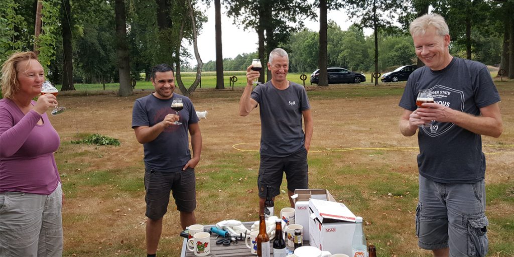 Proost op de goede afloop