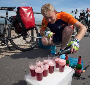 Enthousiast: bierproeverij onderweg